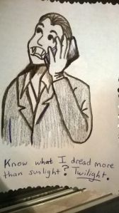 Vampire Dracula hates Twilight